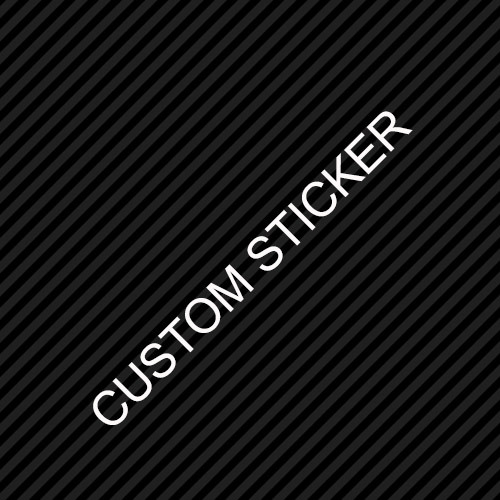 Custom sticker contact us - custom,